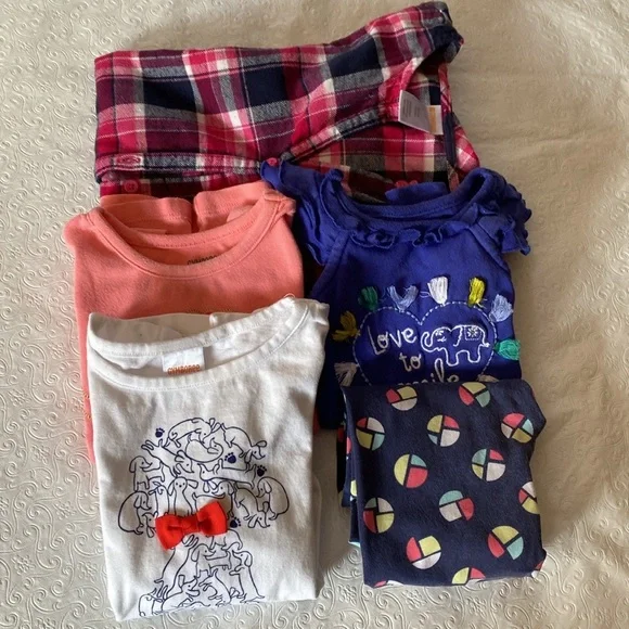 GYMBOREE KIDS CLOTHS . 5 Pieces . - Picture 1 of 12